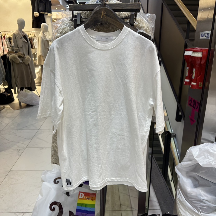 A2/D2韓國代購㊣女裝新品推薦職業時尚25秋冬休閑真品人氣T恤A2/D2T恤圖色1