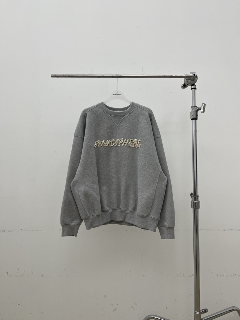 ATMOSPHERE韓國直郵㊣女裝新品25秋冬時尚休閑職業推薦衛衣ATMOSPHERE/BLING衛衣圖色2