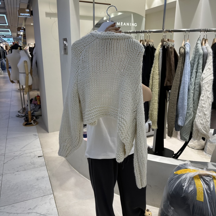 HARU-Q東大門㊣實拍女士新品時尚25秋冬休閑職業毛衣羊毛衫HARU-Q毛衣