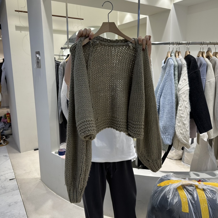 HARU-Q東大門㊣實拍女士新品時尚25秋冬休閑職業毛衣羊毛衫HARU-Q毛衣圖色3