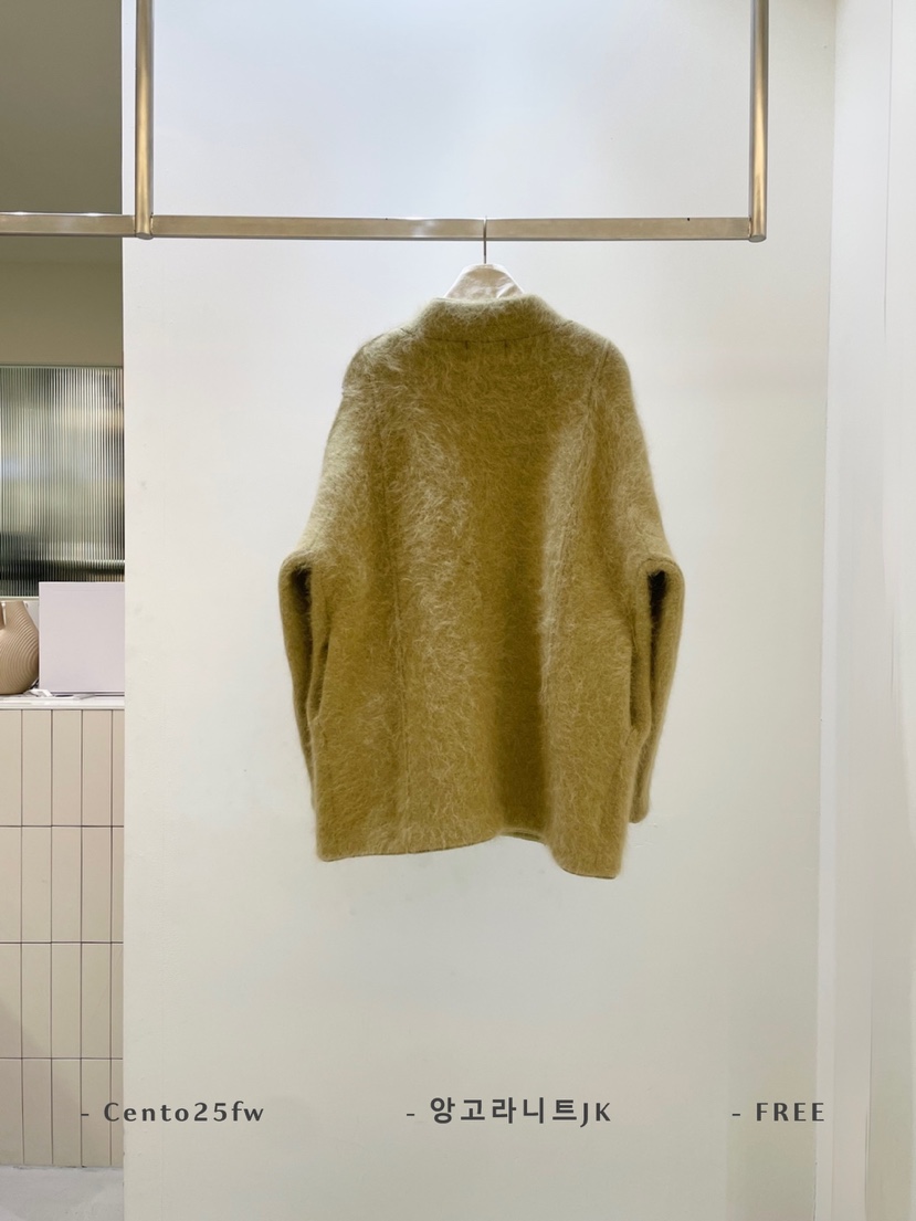 CENTO東大門㊣直郵女裝新款時尚推薦25秋冬熱賣休閑夾克安哥拉CENTO夾克