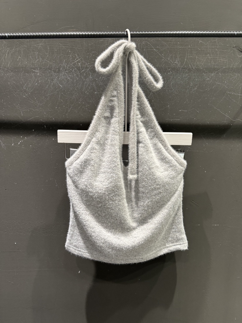 GATELESS韓國代購㊣女裝新品推薦人氣熱賣真品職業吊帶背心GATELESS吊帶/背心圖色2灰色