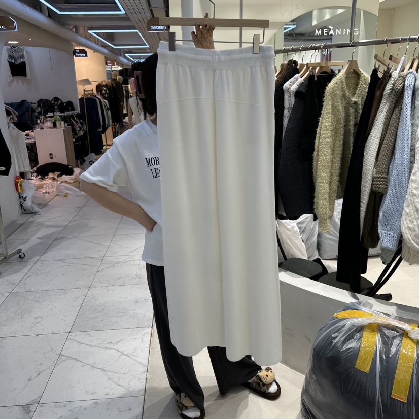 HARU-Q東大門㊣實拍女裝新品熱賣休閑真品推薦25秋冬休閑褲口袋HARU-Q休閑褲