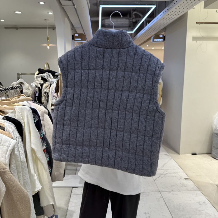 HARU-Q東大門㊣直郵女裝新款時尚休閑職業25秋冬推薦馬甲填充HARU-Q馬甲