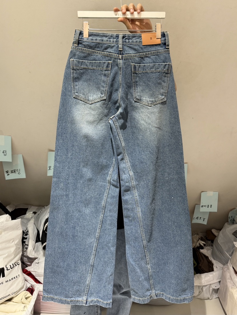 BELITA-L東大門㊣實拍女士新品休閑25秋冬熱賣真品人氣牛仔褲BELITA-L牛仔褲