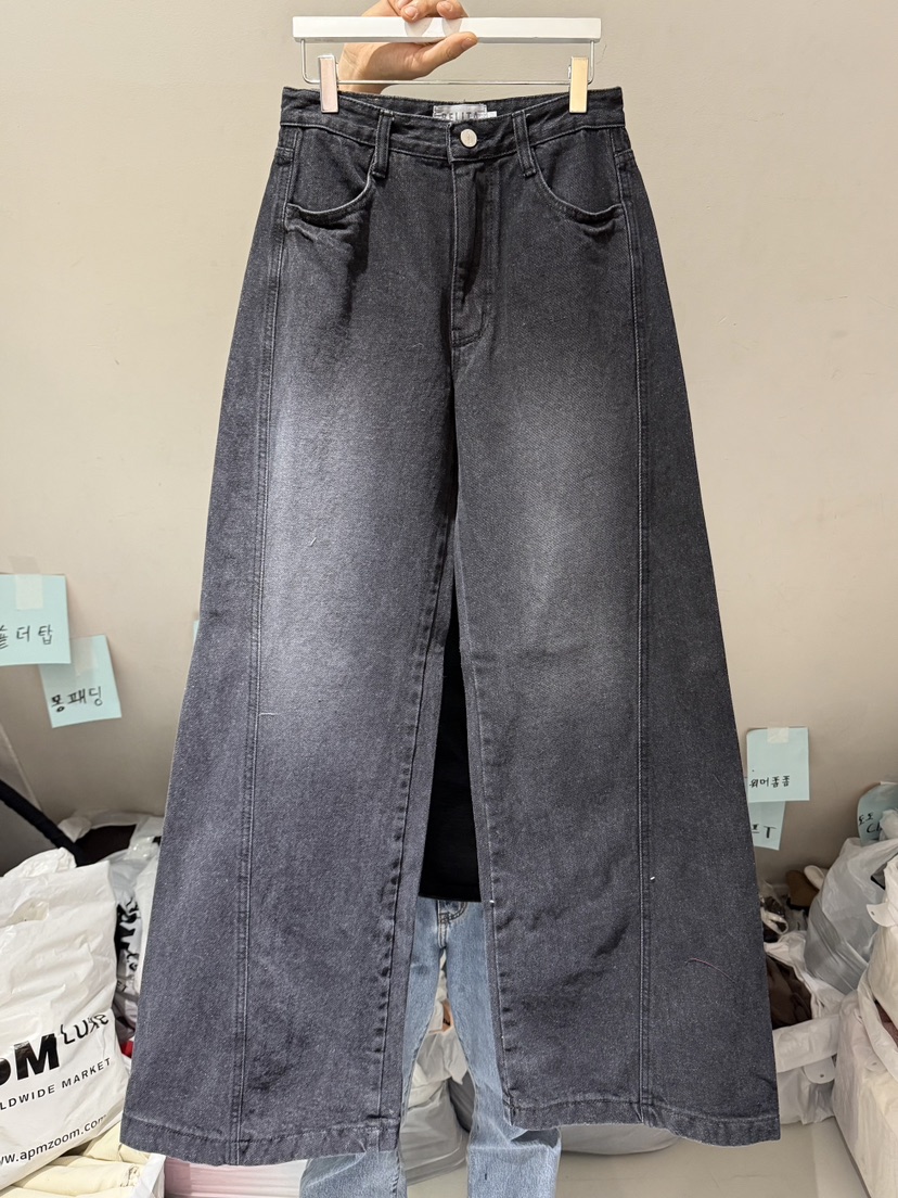 BELITA-L東大門㊣實拍女士新品休閑25秋冬熱賣真品人氣牛仔褲BELITA-L牛仔褲圖色2