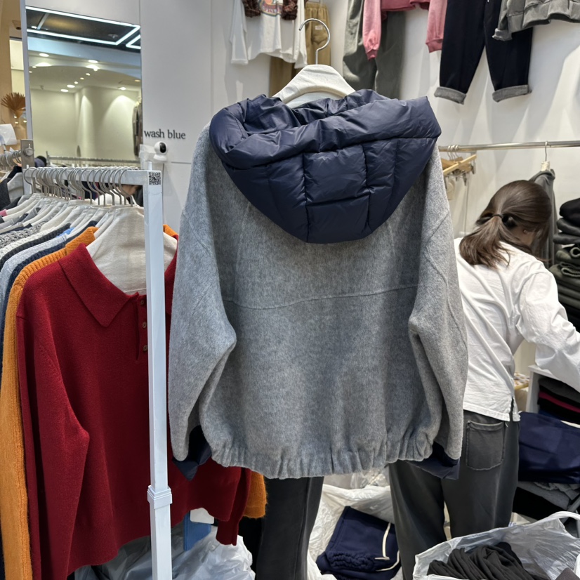 WASHBLUE東大門㊣直郵女士新品人氣熱賣推薦休閑時尚真品夾克WASHBLUE夾克