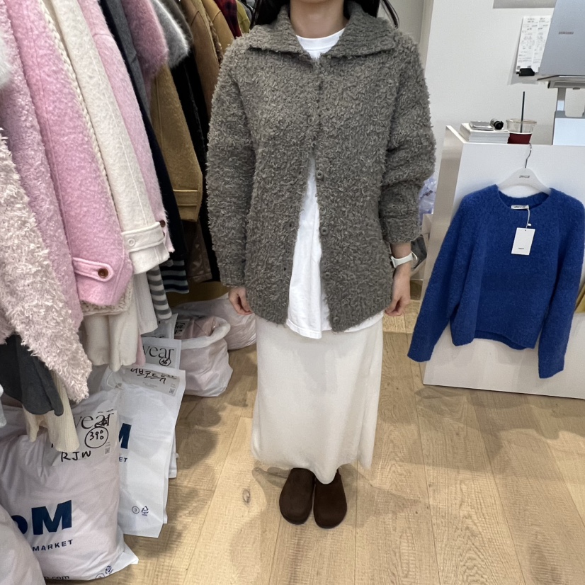 RUMIRU/AWEAR東大門㊣實拍女士新品推薦時尚25秋冬職業毛衣awear/RUMIRU毛衣圖色1