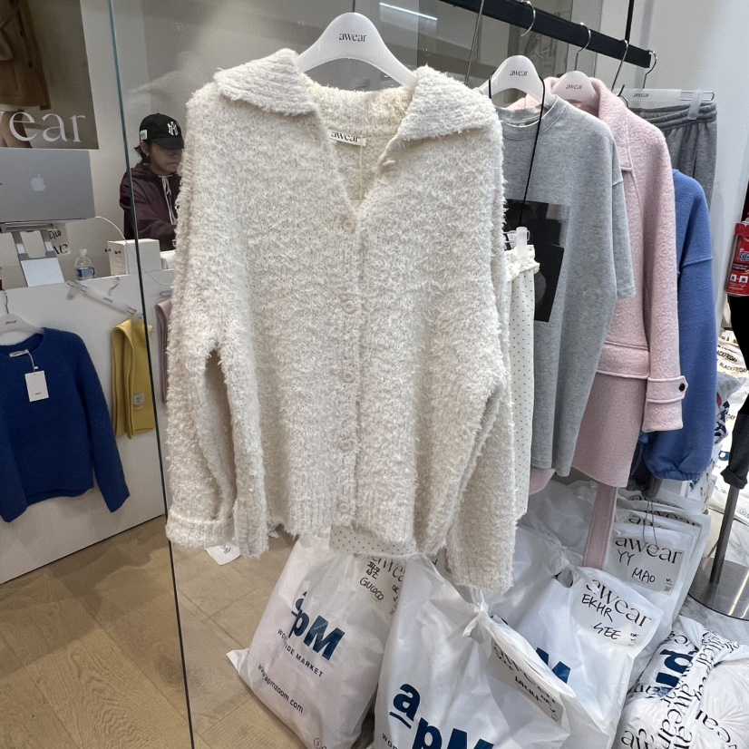 RUMIRU/AWEAR東大門㊣實拍女士新品推薦時尚25秋冬職業毛衣awear/RUMIRU毛衣圖色3
