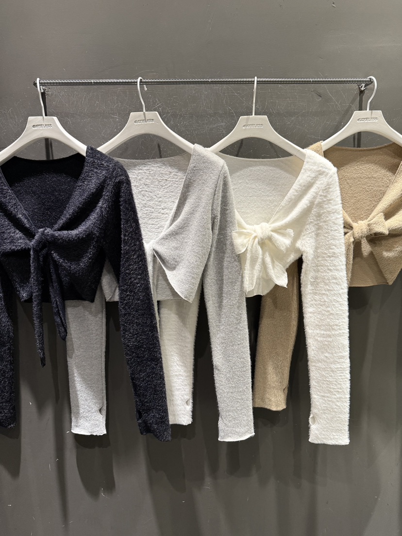 GATELESS東大門㊣實拍女裝新品休閑職業推薦真品時尚針織衫GATELESS針織衫