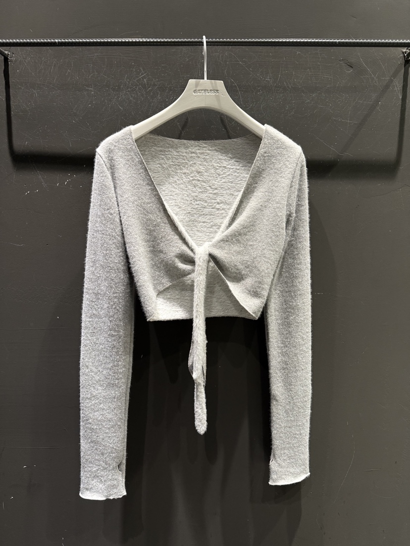 GATELESS東大門㊣實拍女裝新品休閑職業推薦真品時尚針織衫GATELESS針織衫圖色2灰色