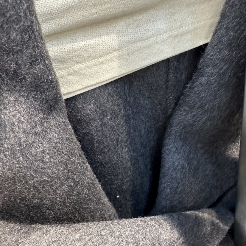 WASHBLUE韓國代購㊣女士新款真品休閑25秋冬人氣短款大衣披肩WASHBLUE短款大衣