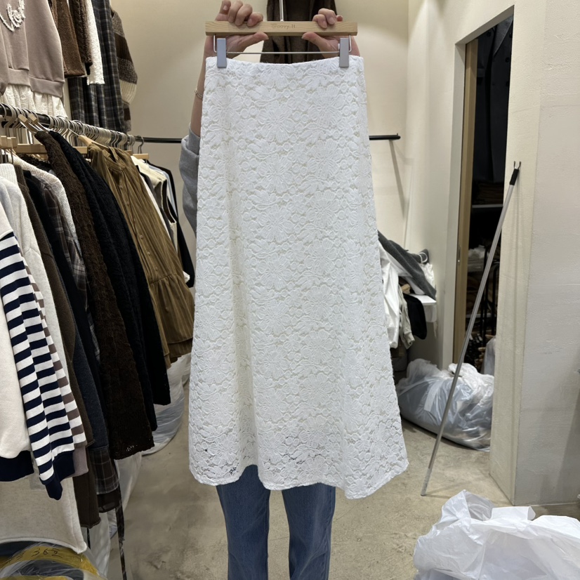 HOLYBANANA韓國直郵㊣女裝新品時尚熱賣職業人氣25秋冬長裙groovy.H/HOLYBANANA長裙圖色1