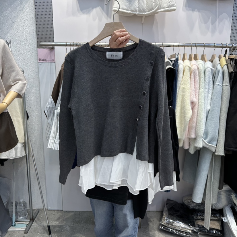 BLOOM東大門㊣代購女裝新品職業真品推薦時尚套裝兩件套套裝BLOOM-Q套裝圖色2