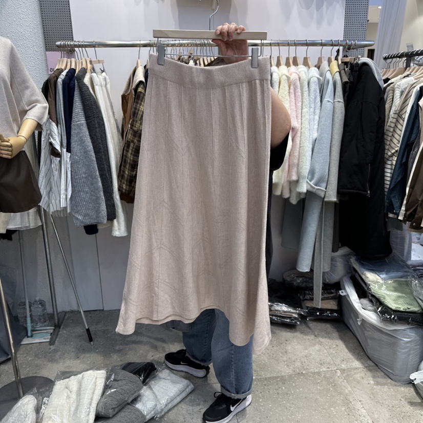 BLOOM東大門㊣直郵女裝新款25秋冬推薦職業人氣熱賣長裙刺繡BLOOM-Q長裙圖色2