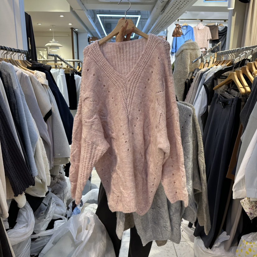 HARU-Q東大門㊣代購女士新品25秋冬推薦人氣職業時尚真品毛衣HARU-Q毛衣圖色2