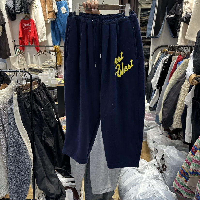 YESFREE東大門㊣代購女裝新款25秋冬推薦熱賣人氣休閑褲加絨YESFREE休閑褲圖色2