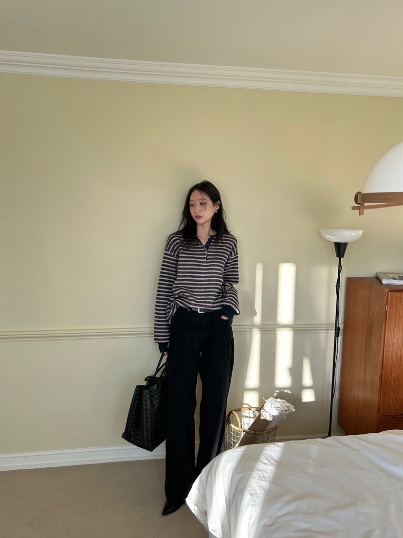 ME MO韓國直郵㊣女裝新品熱賣職業推薦休閑25秋冬人氣針織衫ME MO針織衫