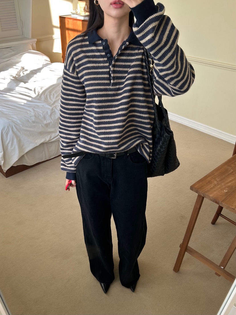 ME MO韓國直郵㊣女裝新品熱賣職業推薦休閑25秋冬人氣針織衫ME MO針織衫