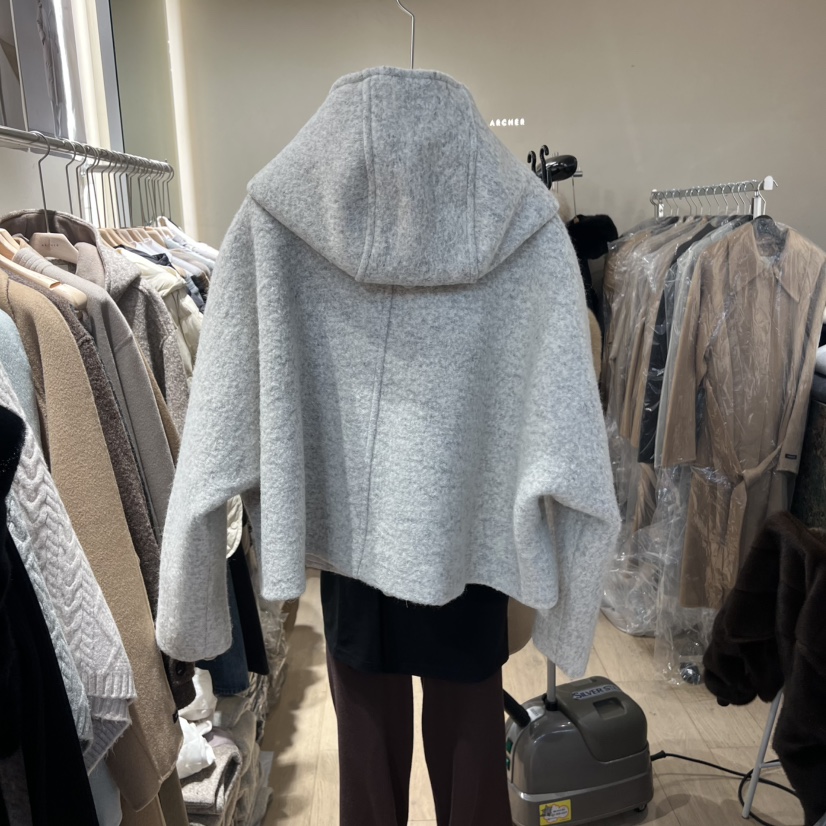 ARCHER東大門㊣代購女裝新品熱賣推薦25秋冬套裝含帽子羊毛連帽ARCHER套裝