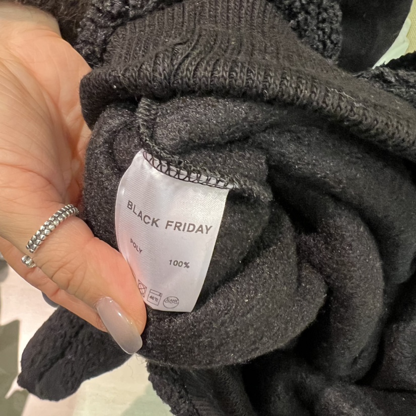 BLACKFRIDAY東大門㊣代購女士新品真品熱賣休閑時尚25秋冬衛衣BLACK FRIDAY衛衣