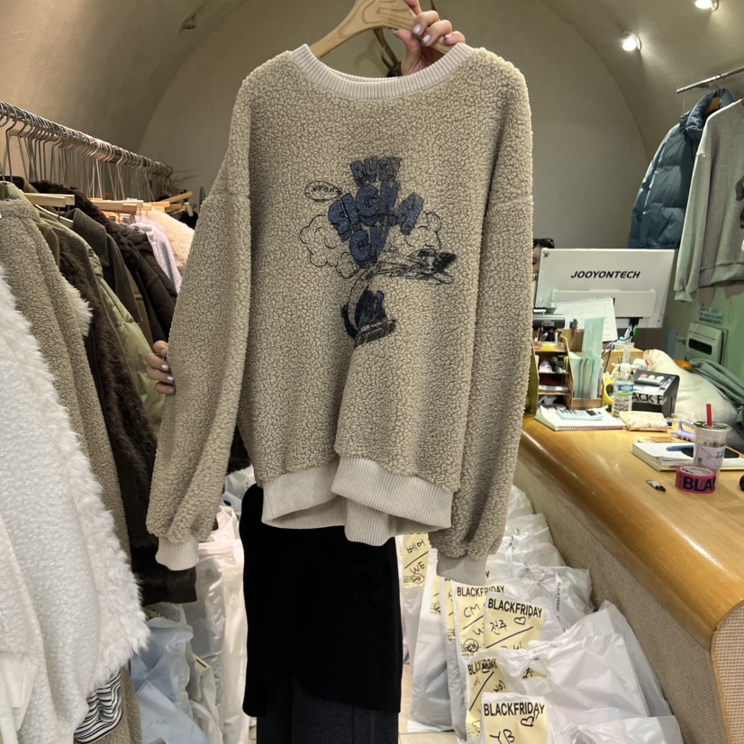 BLACKFRIDAY東大門㊣代購女士新品真品熱賣休閑時尚25秋冬衛衣BLACK FRIDAY衛衣圖色2