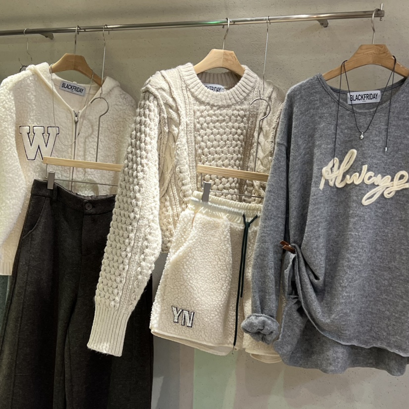 BLACKFRIDAY韓國直郵㊣女士新款休閑真品時尚人氣職業熱賣毛衣BLACK FRIDAY毛衣圖色3