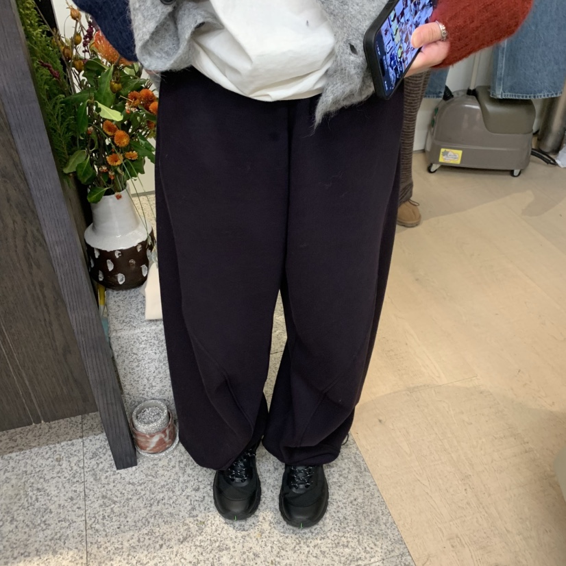 DOHWAJI韓國代購㊣女裝新品推薦25秋冬職業時尚真品休閑休閑褲DOHWAJI休閑褲圖色1