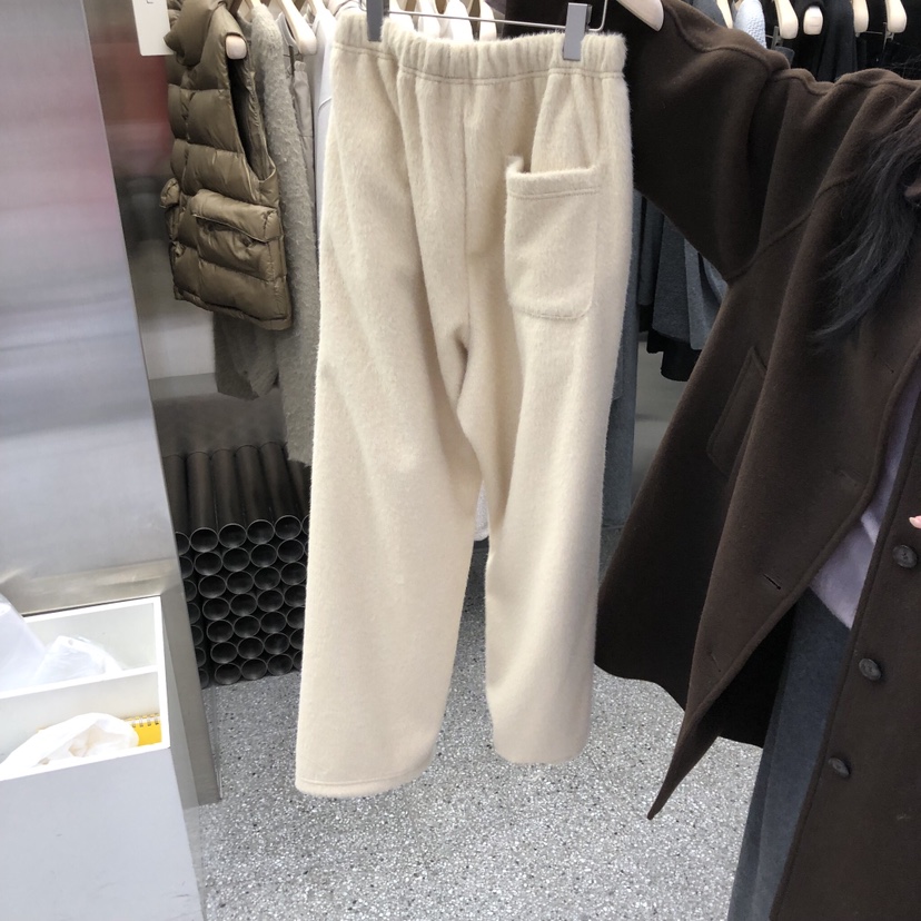 VELVET UNDERGROUND韓國直郵㊣女士新品推薦真品休閑褲貂皮VELVET UNDERGROUND休閑褲