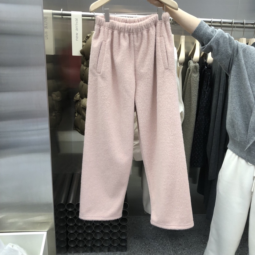 VELVET UNDERGROUND韓國直郵㊣女士新品推薦真品休閑褲貂皮VELVET UNDERGROUND休閑褲圖色3