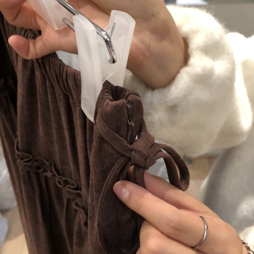 AUBE東大門㊣直郵女裝新款時尚真品推薦休閑職業半身裙中短裙AUBE半身裙/中短裙