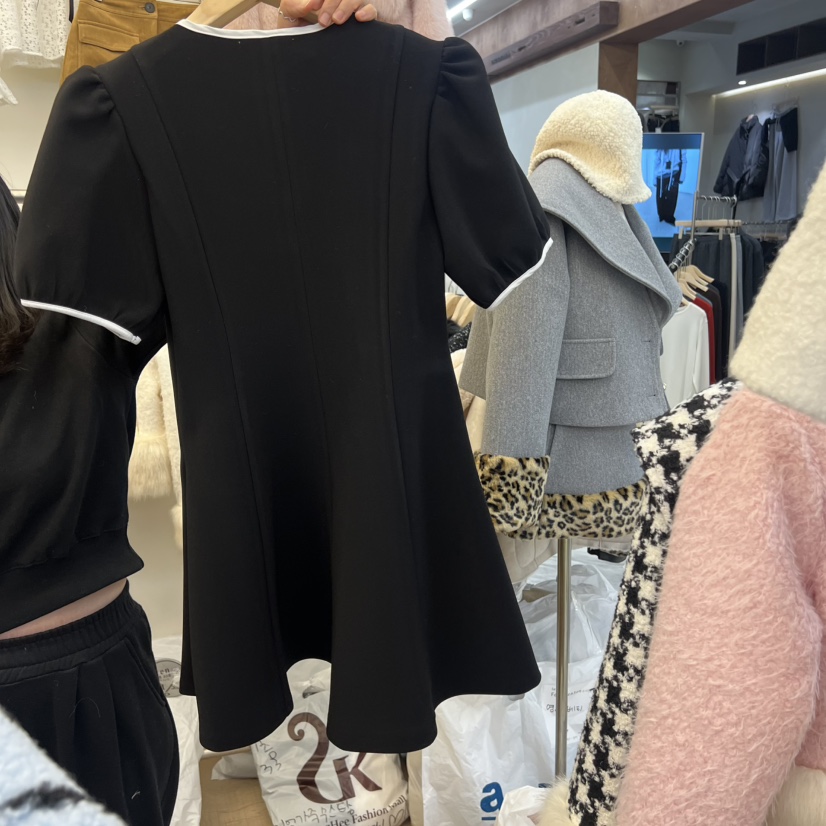 BEEN-A東大門㊣代購女裝新品25秋冬真品人氣熱賣休閑連衣裙BEEN-A連衣裙