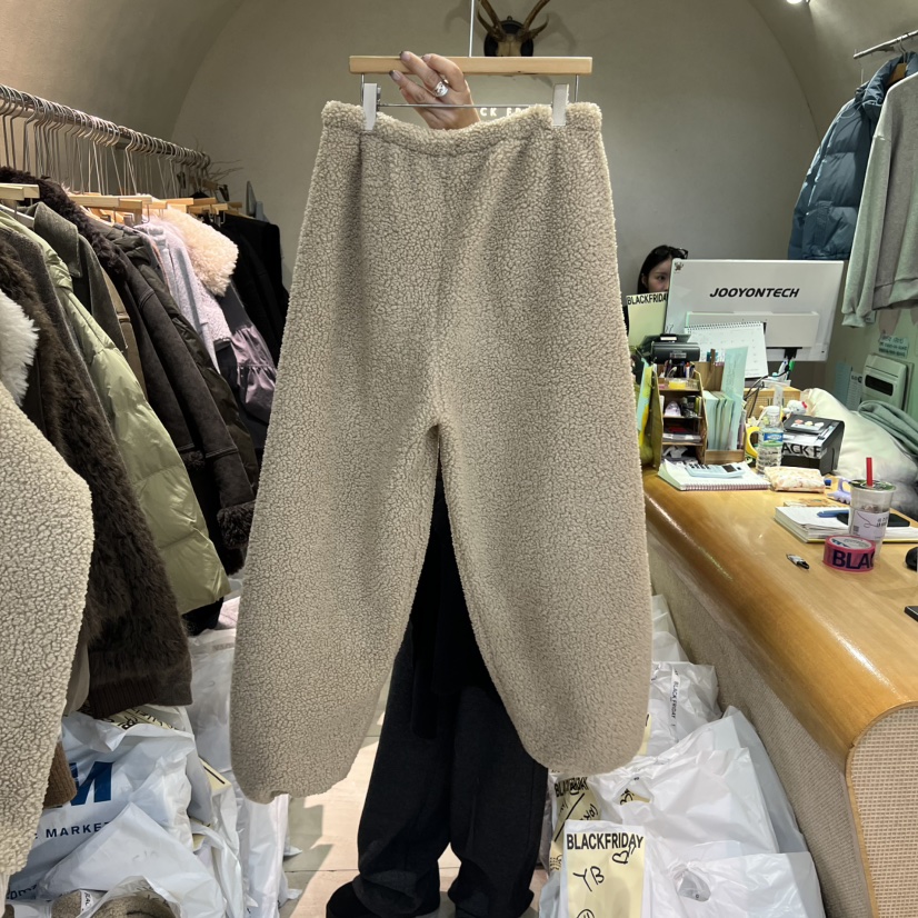 BLACKFRIDAY韓國代購㊣女裝新品推薦25秋冬職業時尚人氣休閑褲BLACK FRIDAY休閑褲