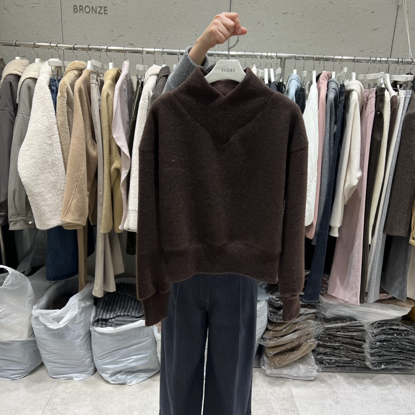 BRONZE韓國代購㊣女士新品時尚真品25秋冬休閑熱賣推薦衛衣BRONZE衛衣圖色2