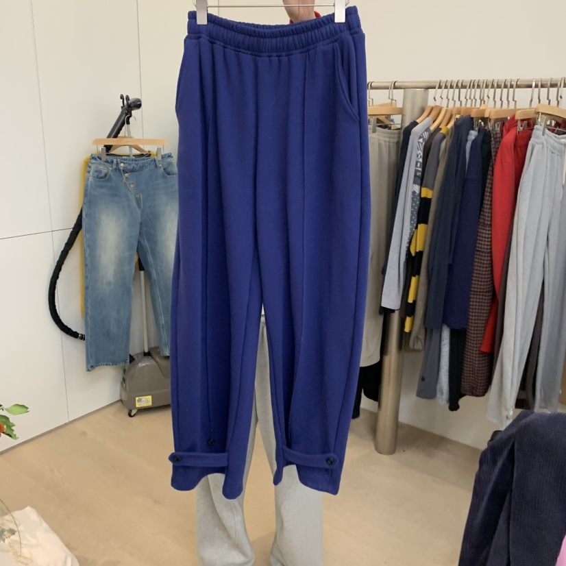 DOHWAJI東大門㊣代購女士新款職業時尚推薦25秋冬休閑褲紐扣DOHWAJI休閑褲圖色2