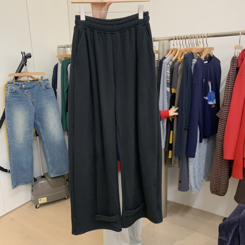 DOHWAJI東大門㊣代購女士新款職業時尚推薦25秋冬休閑褲紐扣DOHWAJI休閑褲圖色5