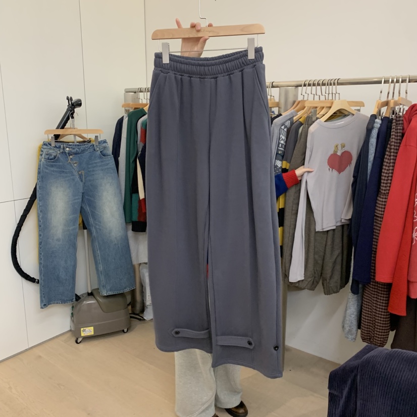 DOHWAJI東大門㊣代購女士新款職業時尚推薦25秋冬休閑褲紐扣DOHWAJI休閑褲圖色6