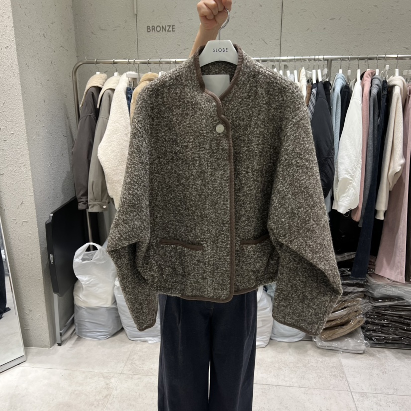 BRONZE東大門㊣實拍女士新款時尚25秋冬真品休閑熱賣職業夾克BRONZE夾克圖色2