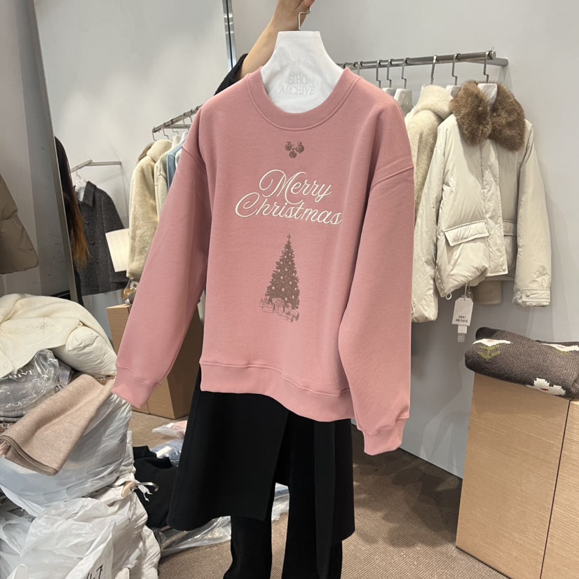 SIHO ARCHIVE韓國直郵㊣女士新款時尚熱賣休閑25秋冬衛衣加絨SIHO ARCHIVE衛衣圖色3