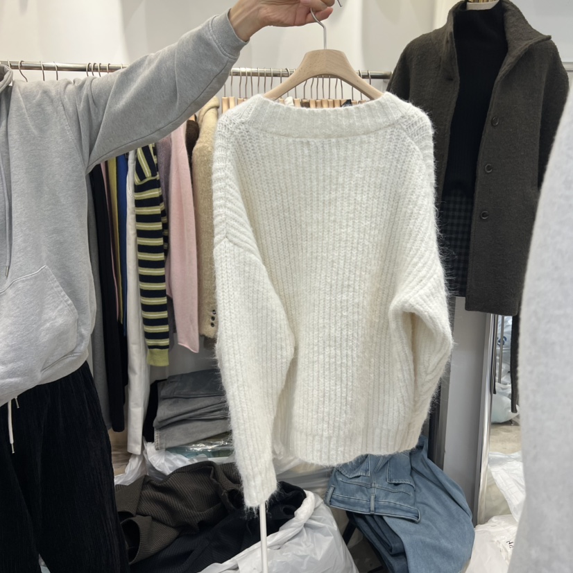 ORRD韓國直郵㊣女裝新款人氣職業25秋冬真品時尚休閑毛衣開衫ORRD毛衣