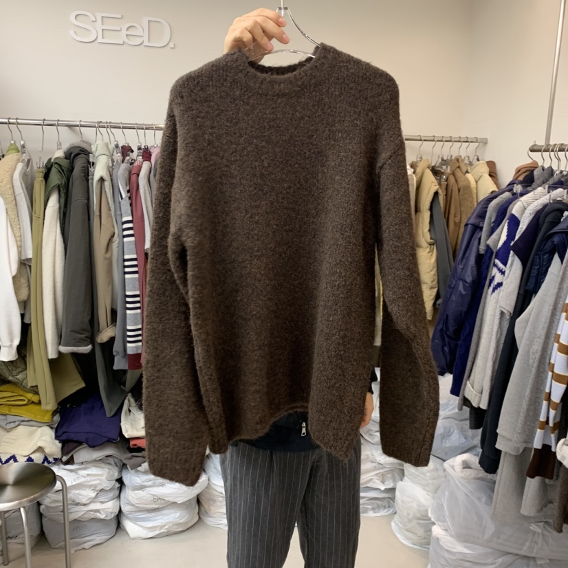 LEESEED-A東大門㊣代購女裝新款25秋冬職業時尚休閑推薦毛衣SEeD/LEESEED毛衣圖色3