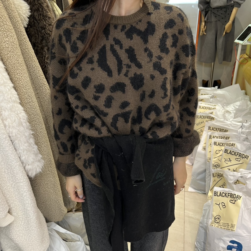 BLACKFRIDAY東大門㊣實拍女士新款人氣真品休閑時尚職業毛衣BLACK FRIDAY毛衣圖色1