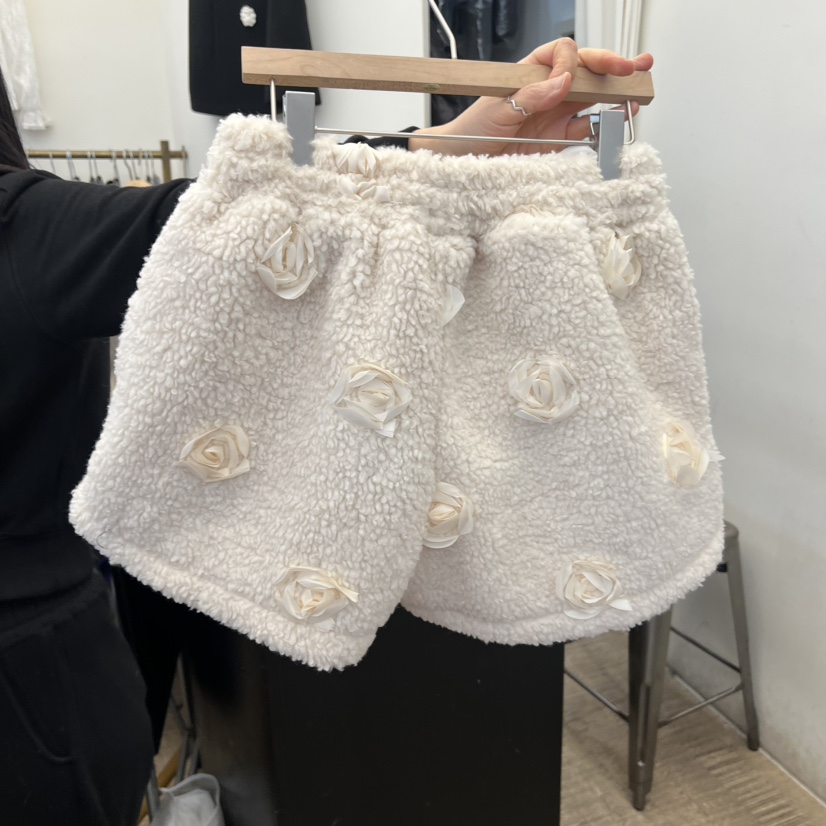 BEEN-A東大門㊣代購女士新款推薦熱賣真品休閑人氣短褲花朵BEEN-A短褲