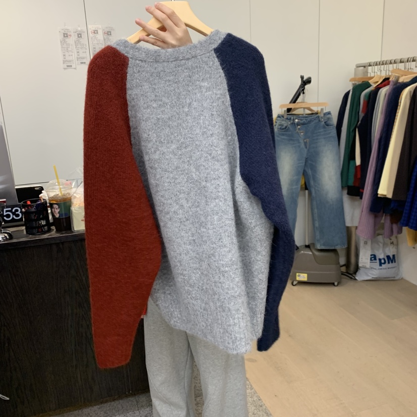 DOHWAJI東大門㊣實拍女士新品熱賣真品人氣25秋冬毛衣羊駝毛開衫DOHWAJI毛衣