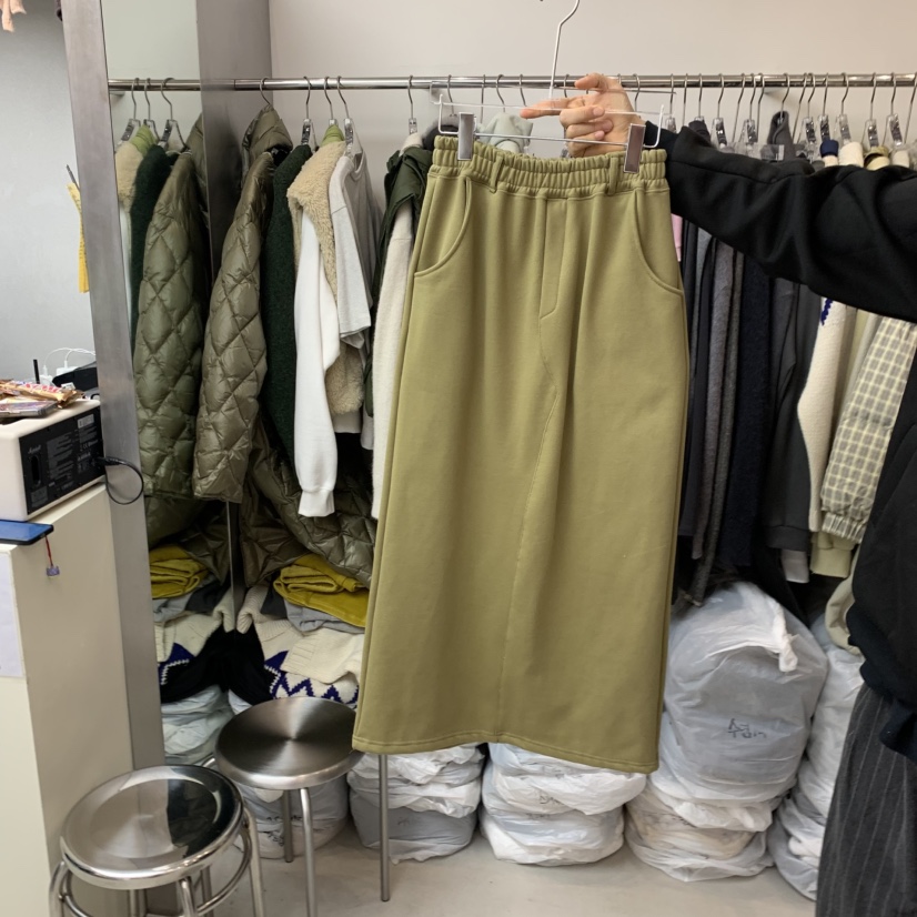 LEESEED-A東大門㊣實拍女裝新品25秋冬熱賣職業真品推薦長裙SEeD/LEESEED長裙圖色1