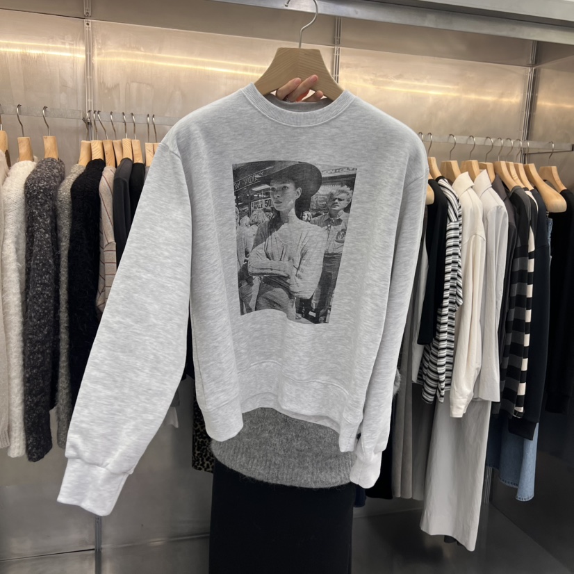 ESSENCE東大門㊣直郵女士新品真品25秋冬時尚人氣熱賣推薦衛衣ESSENCE衛衣圖色2