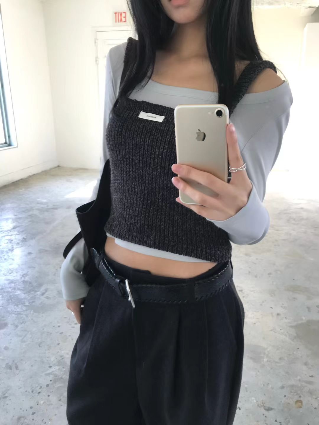 AVANDACE東大門㊣代購女裝新款熱賣25秋冬吊帶背心不含內搭AVANDACE吊帶/背心圖色3