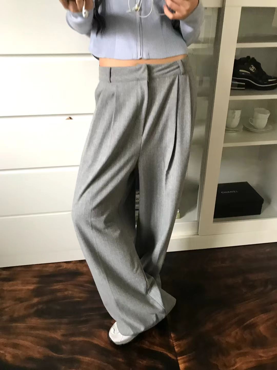 AVANDACE韓國代購㊣女士新款時尚25秋冬職業真品推薦休閑褲AVANDACE休閑褲