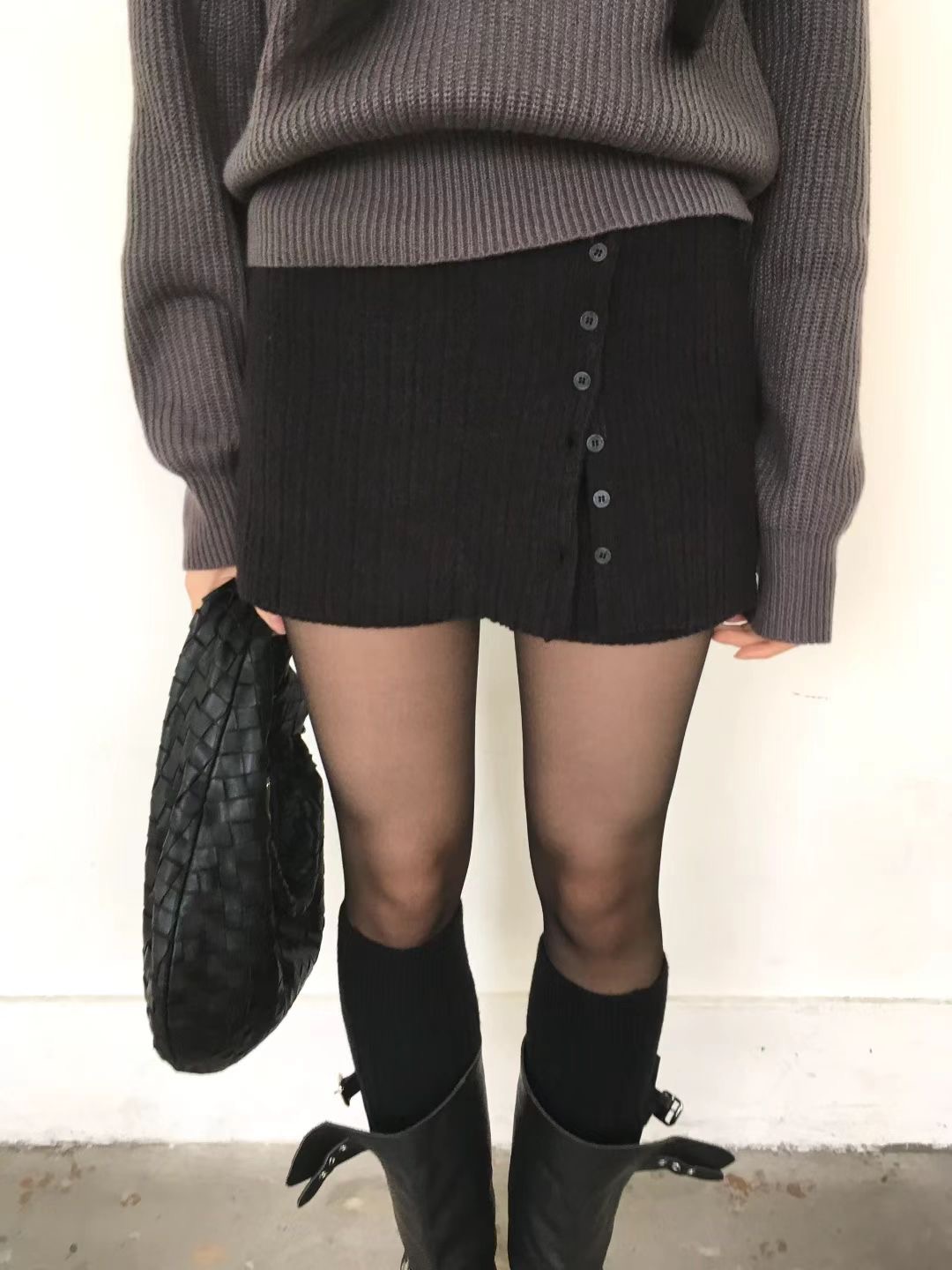 AVANDACE韓國代購㊣女士新品熱賣職業時尚真品裙褲不含腰包AVANDACE裙褲圖色1