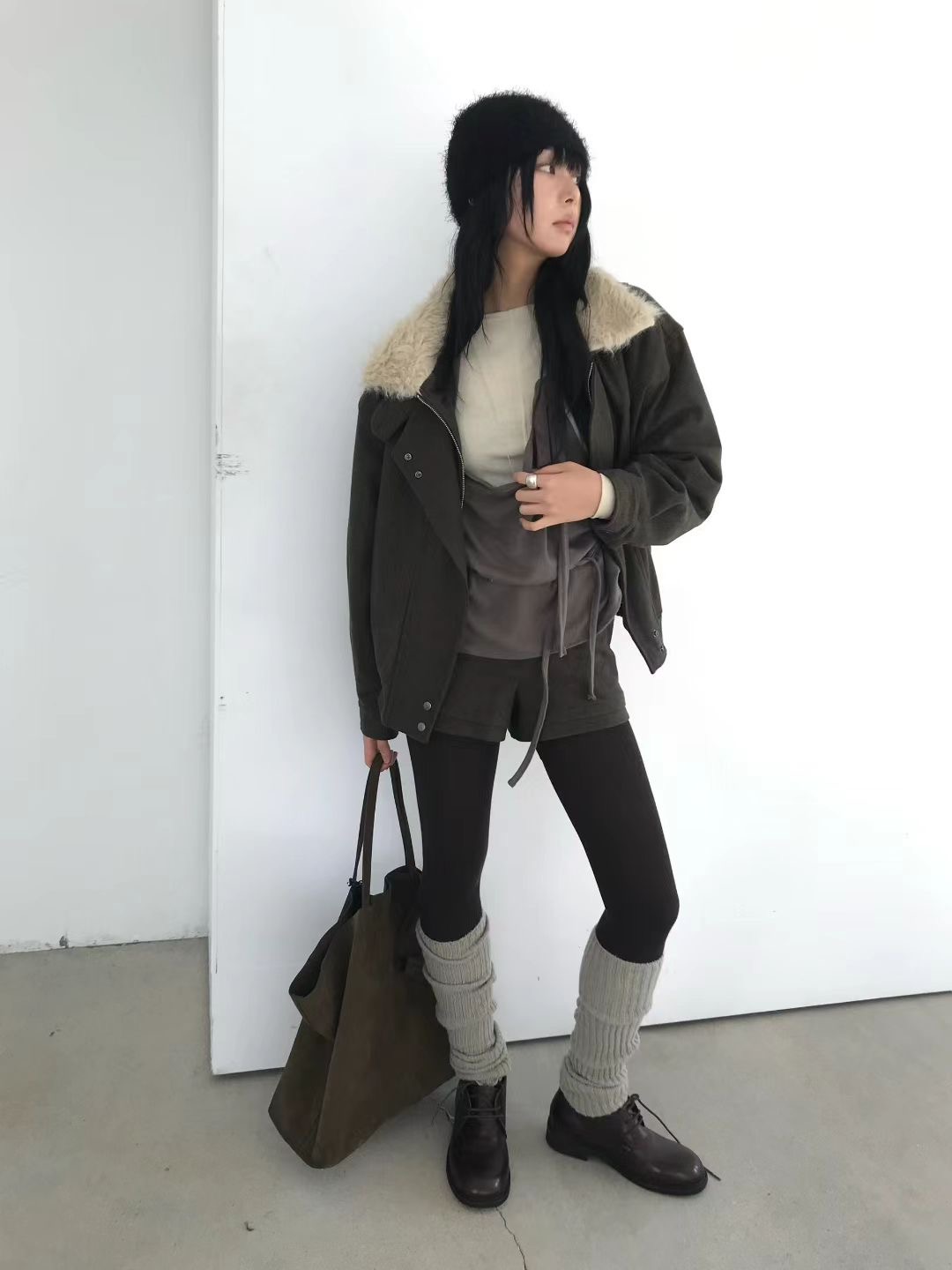 AVANDACE東大門㊣直郵女士新款時尚人氣真品職業25秋冬夾克AVANDACE夾克